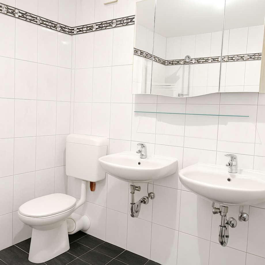 UG-Badezimmer Erdgeschosswohnung Rauenberg