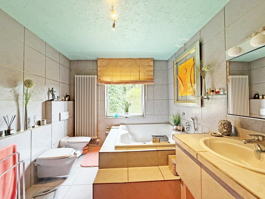 Badezimmer Einfamilienhaus Oberzent