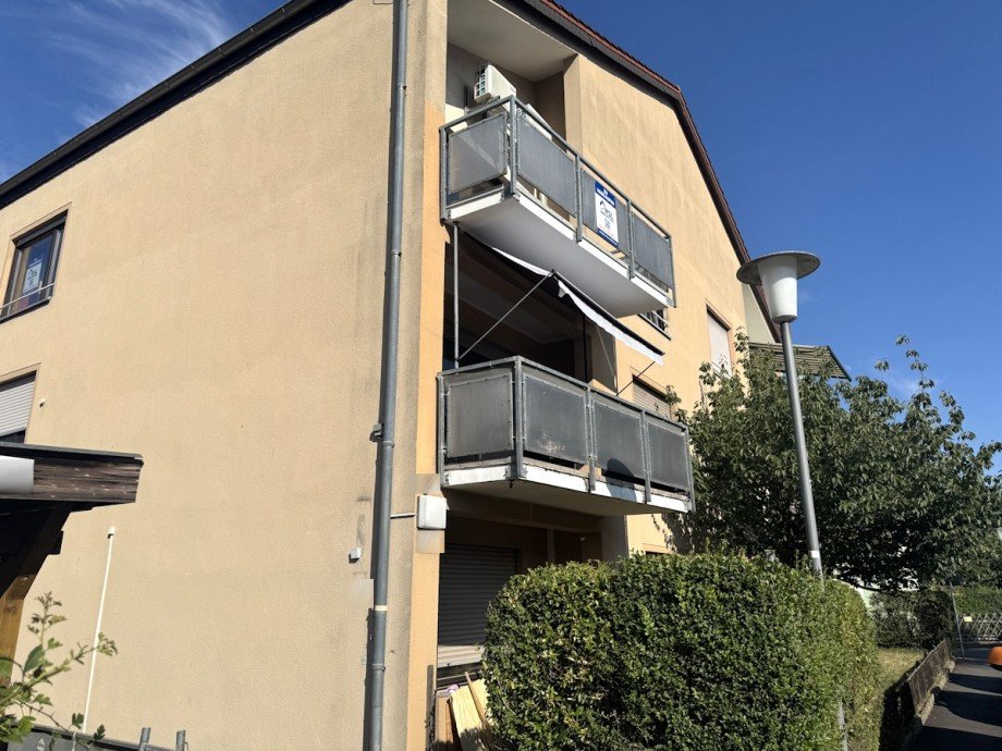 Stra�enansicht Etagenwohnung Eppelheim