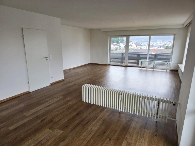 Wohn-Essbereich Dielheim Etagenwohnung Modern renovierte 4-Zimmer-Wohnung mit 3 Balkonen und Garage in ruhiger Lage!