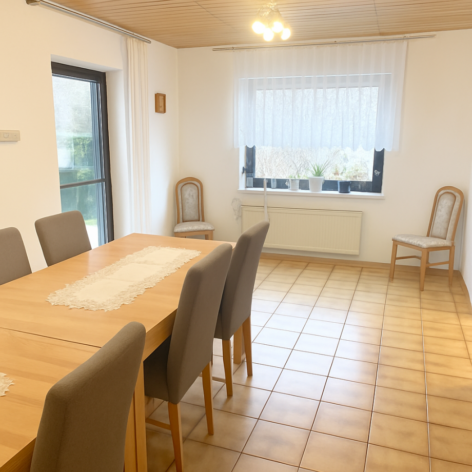 EG: Esszimmer/Diele Zweifamilienhaus Dielheim