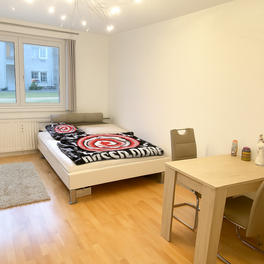 Wohn- /Schlafbereich Erdgeschosswohnung Mannheim
