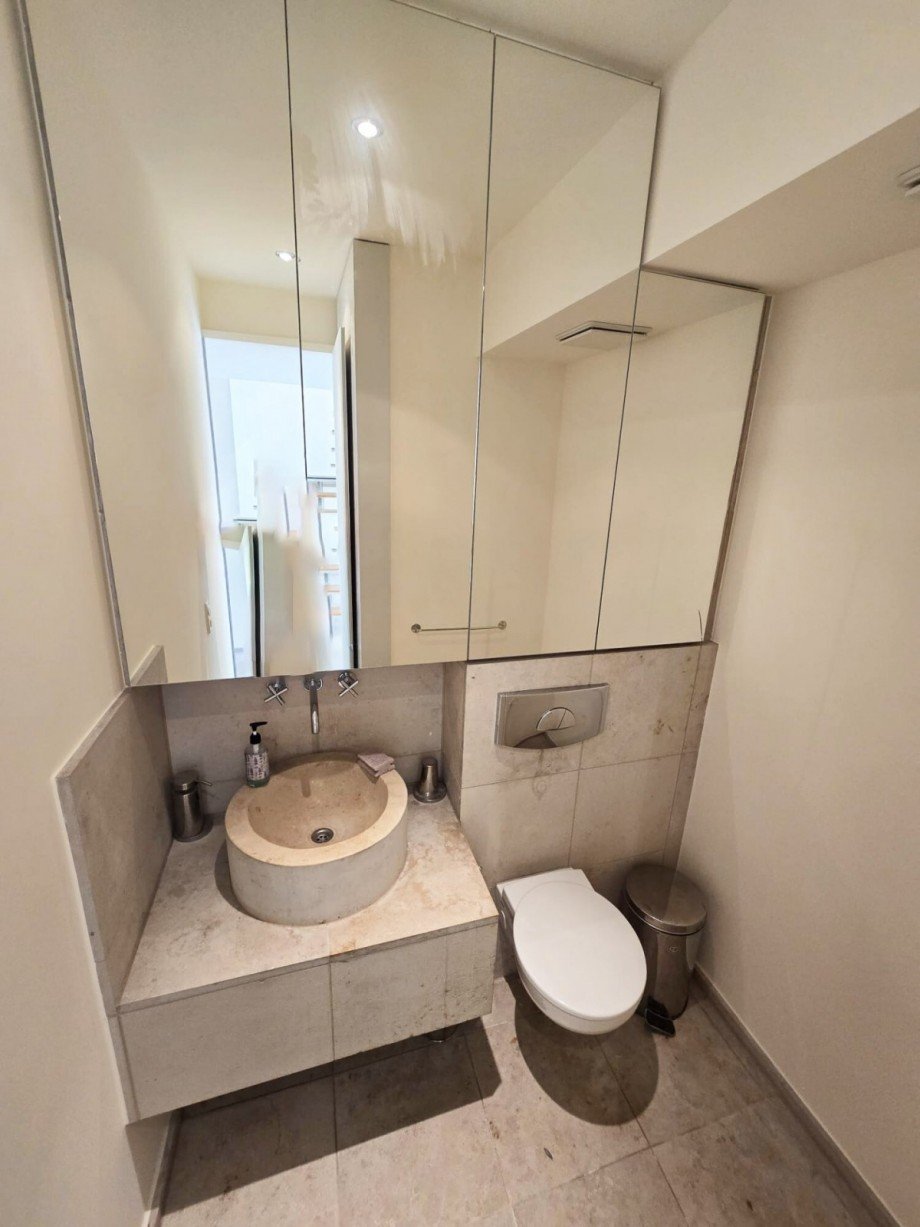 G�ste WC Maisonettewohnung Frankenthal