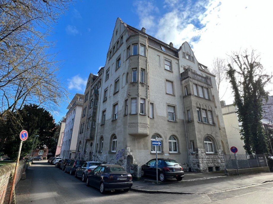 Eckansicht Mehrfamilienhaus Ulm