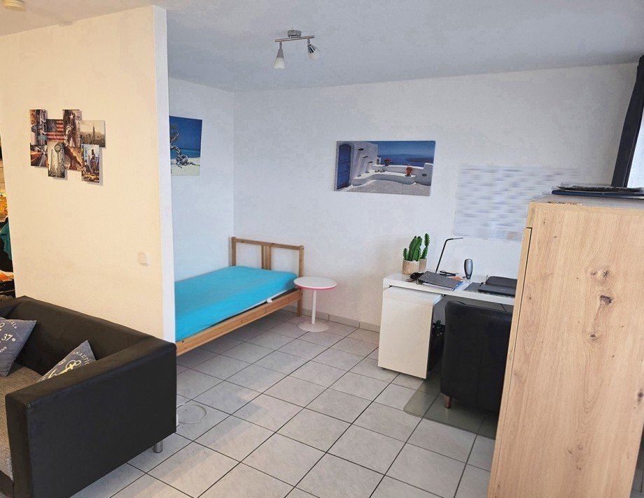 Schlafbereich Etagenwohnung Heidelberg