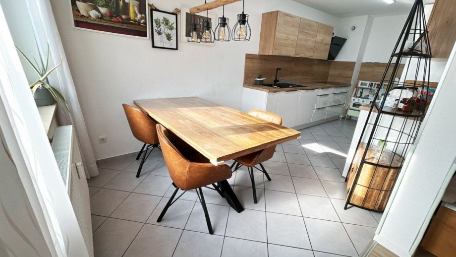 K�che mit Essbereich Etagenwohnung Leimen