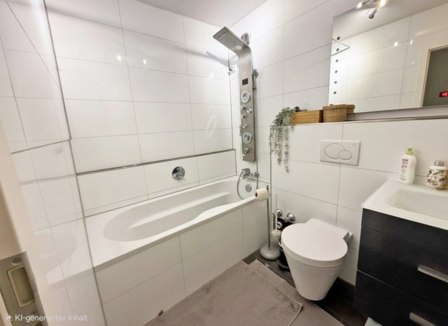 Badezimmer Etagenwohnung Hockenheim