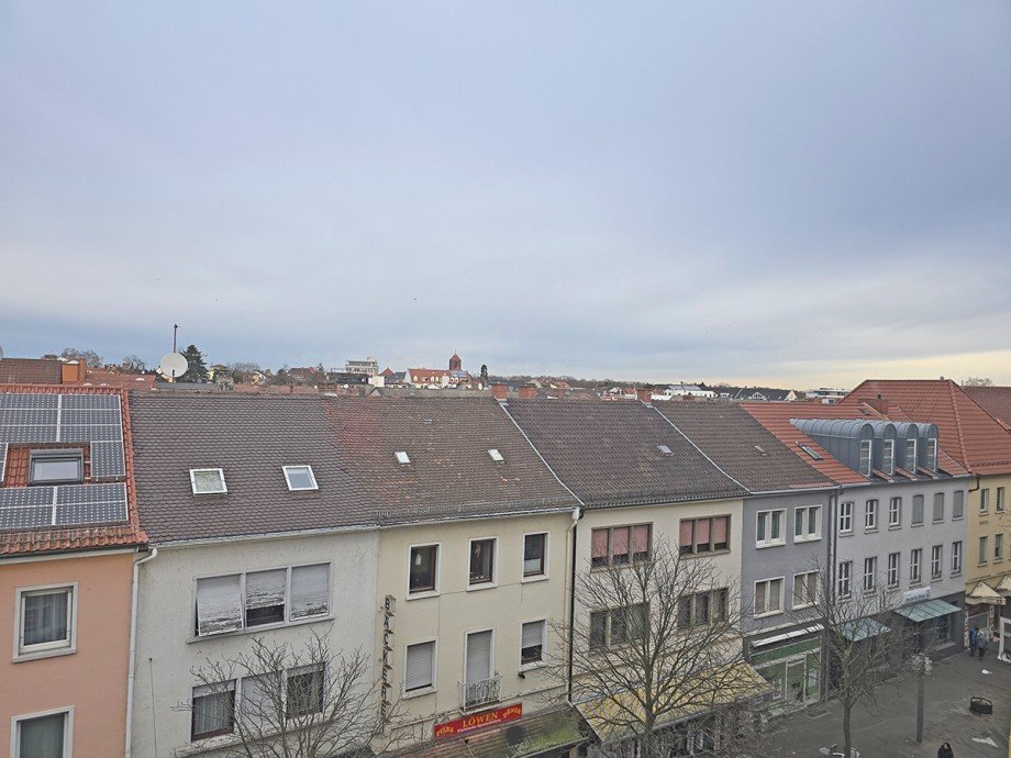 Ausblick vom Studio Maisonettewohnung Frankenthal