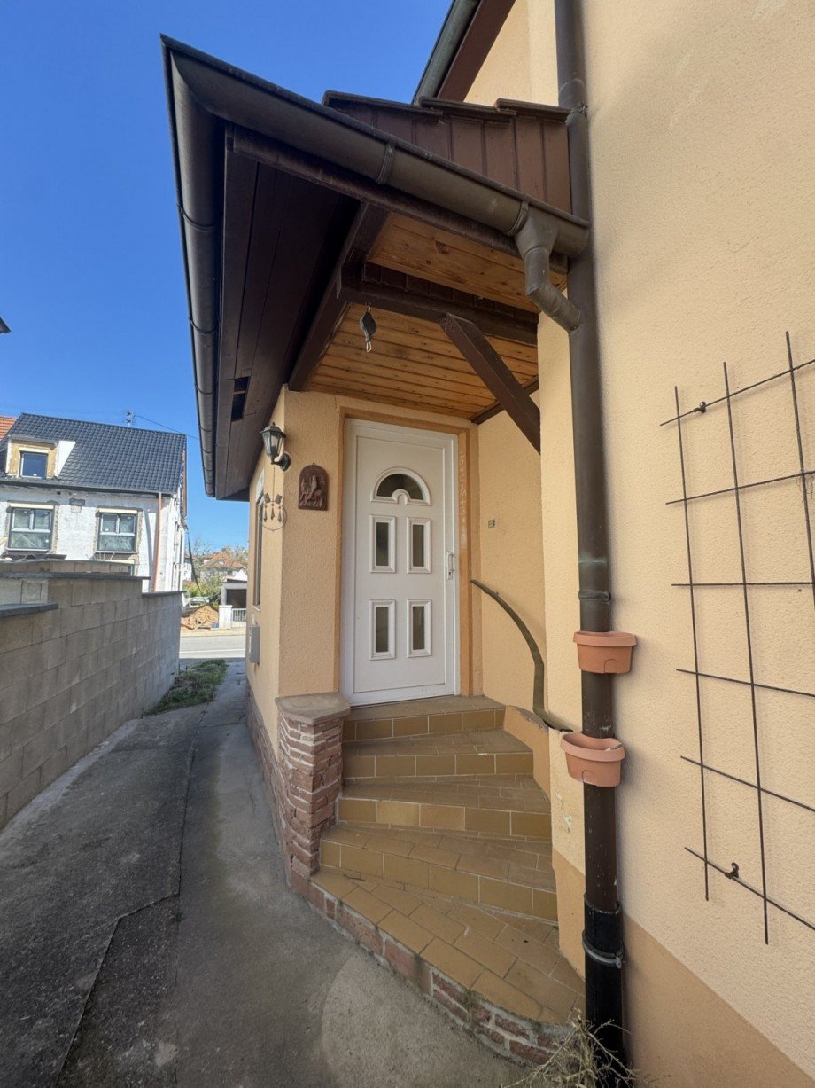 Eingangsbereich Zweifamilienhaus Wiesloch