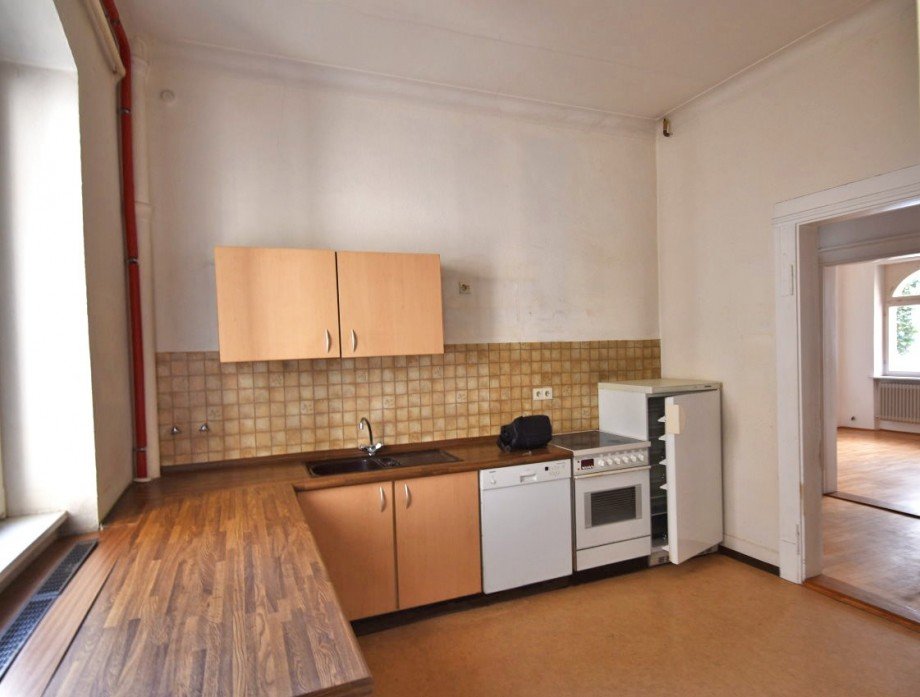 K�che im Erdgeschoss Mehrfamilienhaus Ulm