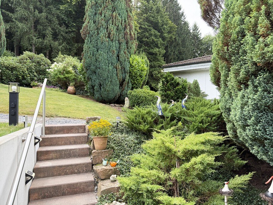 Zugang zum Garten Einfamilienhaus Oberzent