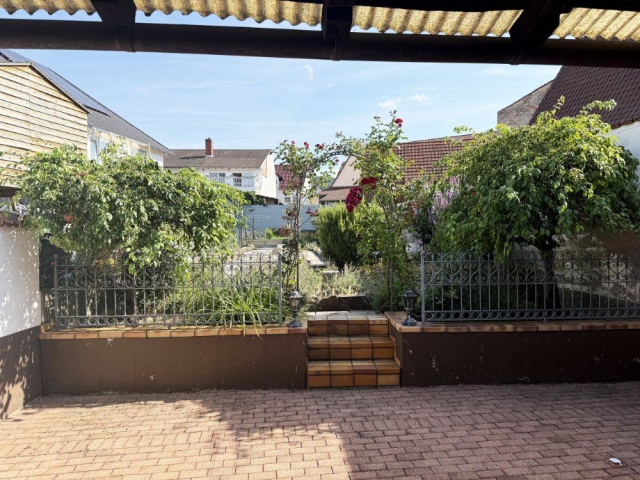 Gartenblick Werkstatt Einfamilienhaus Dielheim