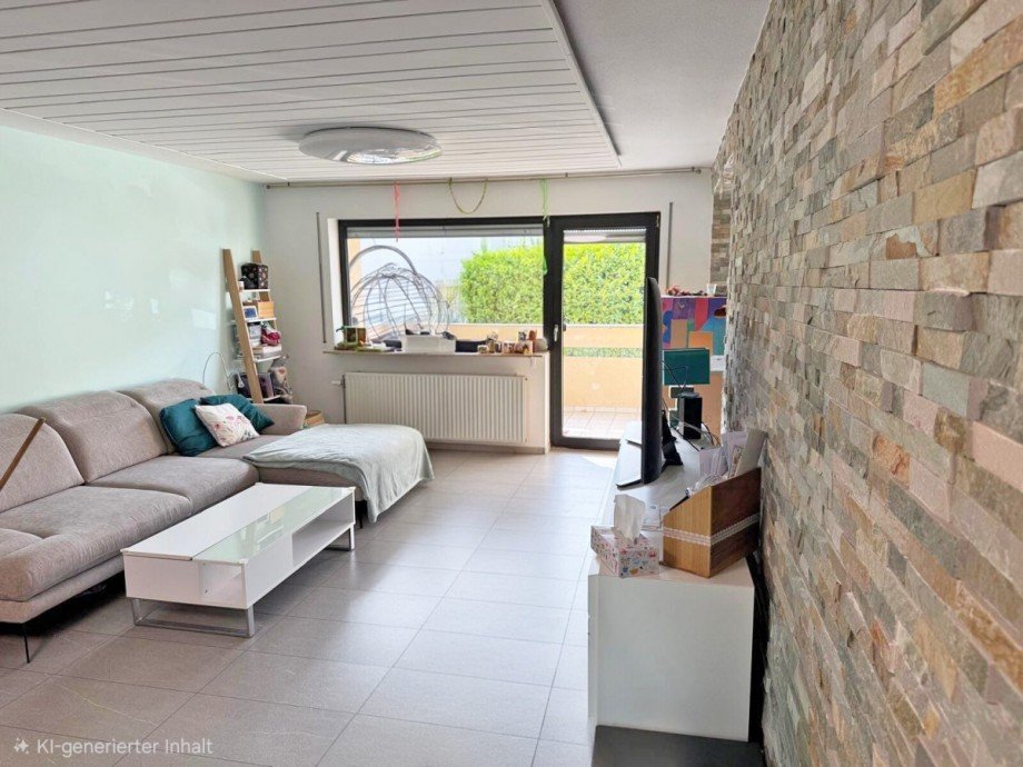 Zugang zur Loggia Etagenwohnung Hockenheim